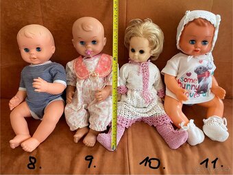 Velká sbírka starožitných panenek - 9
