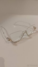 Nové dámské brýle, brýlové obruby s kamínky - 9