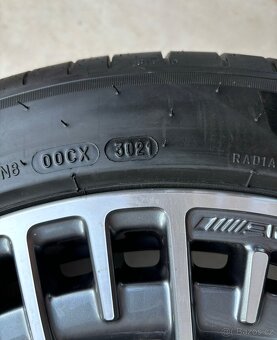 Mercedes EQS R21 Alu kola 21 Šedivé Letní Michelin - 9