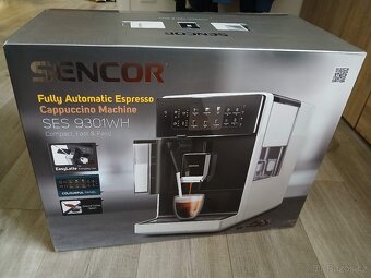 Espresso Sencor SES9301WH, bílá v záruce - 9