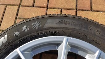 Zimní sada BMW 5x112 R17 pneu 225/55/17 vzorek 7-8mm - 9