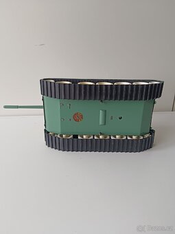 Plechový Tank na baterii, ites, stará hračka - 9