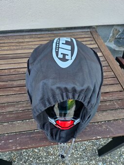 Přilba HJC i80 Roki MC21bílo-modro-červená se štítkem - 9