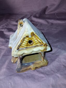 Vánoční domečky na čajovou svíčku. - 9