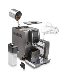 Espresso De'Longhi Dinamica plus ECAM 370.95.T, titan - 9