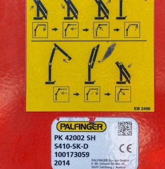 Volvo FM 460 - 6x2 - Valník + HR-PALFINGER PK 42002 + JIB – - 9