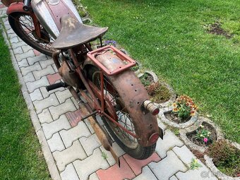 JAWA předválečná všechny modely zadní světlo plechové - 9