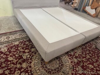 Luxusní boxspring postel IKEA mjolvik 180x200 - 9