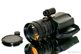 Zenit IR 1,5/100mm M42 + noční vidění Zenit NV-100 TOP STAV - 9