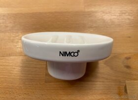 2 ks nová mýdlenka keramika chrom - bormo NIMCO - 9