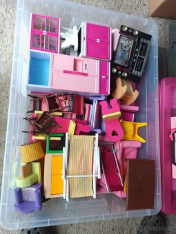 Velký dům pro Barbie+bohaté příslušenství - 9