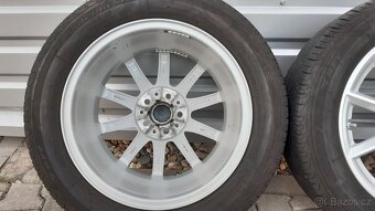 Alu kola 5x120 r17 BMW X3 letní pneu - 9