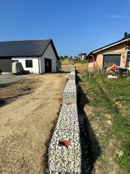 Gabiony,gabionove site,zemní práce. - 9
