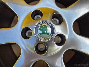 16" alu disk Škoda Octavia I (1U) LaK tmavý chrom CCA300002 - 9