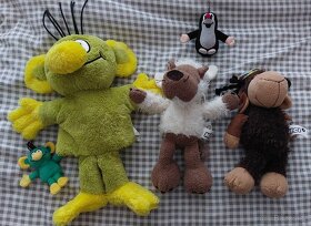 Plyšáci, Hatchimals, Krteček, Nici, Rákosníček, Angry, garáž - 9