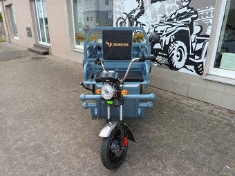 Elektrická pracovní tříkolka Cargo G1 1000W COC šedá - 9