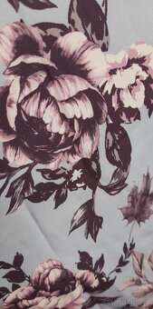 Květované dlouhé šaty se šněrováním - NOVÉ - 9