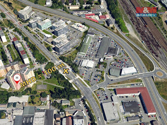 Pronájem bytu 1+kk, 30 m², Ostrava, ul. Gen. Píky - 9