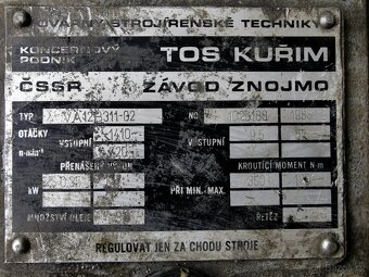 Variátor VA10B311-02 TOS ZNOJMO - 9