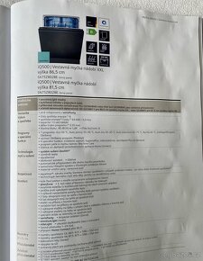 Nová myčka SIEMENS STUDIO LINE XXL-SN75Z802BE - SUPER CENA - 9
