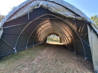 Plachtová hala 6x12m plachta 900g PVC - 9