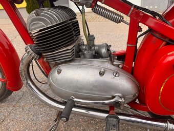 1952 JAWA 350 PÉRÁK S DOKLADY, NOVÁ STK - 9