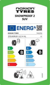 Zimní pneumatiky Nokian Snowproof 2 SUV 265/60R18 4ks - 9
