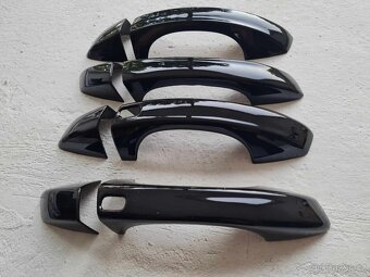 ČIERNE krytky klučiek - ŠKODA VOLKSWAGEN SEAT - 9