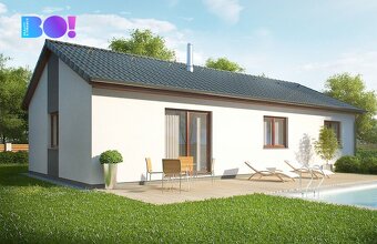 Prodej stavebního pozemku s realizací rodinného domu 4+kk, 1 - 9