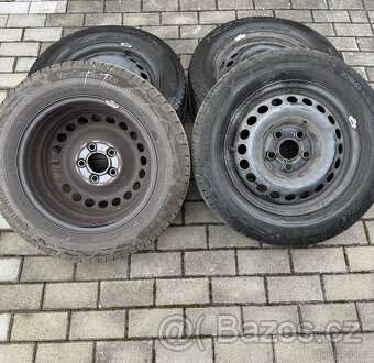 Použité Originál plechové disky Vw t5, t6 / 5x120 - 9