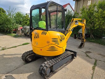Prodám JCB 8025 najeto 4500mth 3x.lžíce nový podvozek - 9