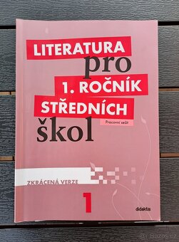 Učebnice a pracovní sešity ke studiu na střední škole - 9