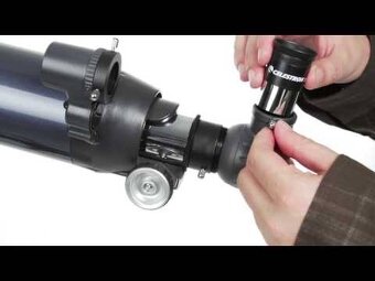 Dalekohled Celestron AstroMaster 130 a okulárový kufřík - 9