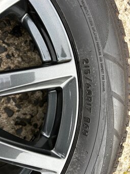 5x114,3 r17, alu kola , 215/60/17 - 9