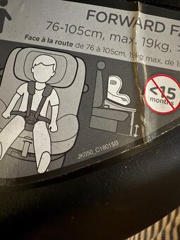 Otočná autosedačka joie i-Spin 360 e pro děti od6m do 4 let - 9