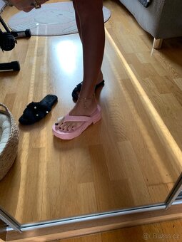 Gucci pantofle - rubber shiny - 9