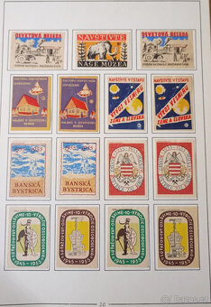 Historické zápalkové nálepky ze Slovenska 1945-58 - 9