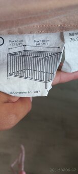 Dětská postýlka Sudvik Ikea 120x60 - 9