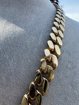Zlaty řetěz PANCÍŘ - CUBAN CHAIN 51.4g 585 14k - 13mm - 9