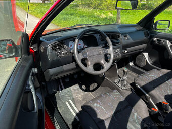 Volkswagen Golf 3 1.8i 55kW, PinkFloyd, Cabrio, Nová STK - 9