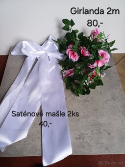 Svatební výzdoba, dekorace, mix - 9