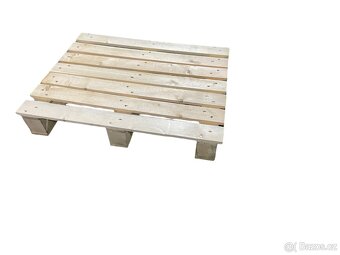 Dřevěná paleta: prkna, 680x860 mm - 9