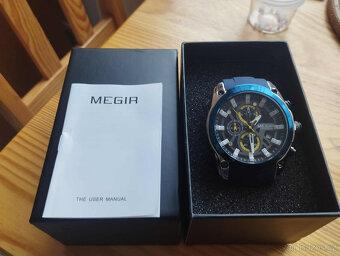 NOVÉ elegantní sportovní hodinky Megir - 9