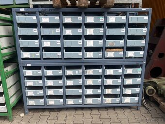 Zásuvkový,šuplíkový regál - 9