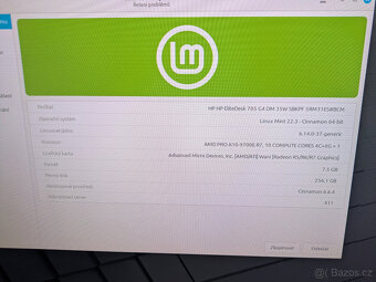 Mini počítač HP elitedesk + 24" LCD - 9