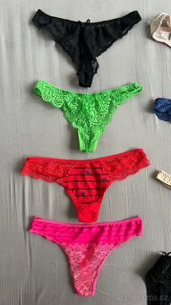 Dámský set prádla - tanga vel. S/M - 9