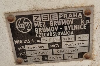 Svářečka MIG 315-1, UDI 315-1 - 9