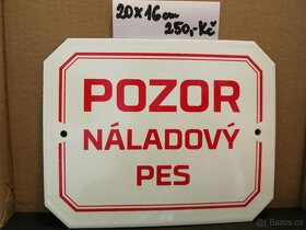 smaltovane cedule - 9