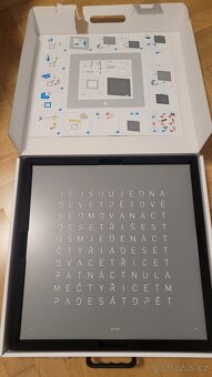 Nástěnné hodiny QLOCKTWO Earth 45 - 9