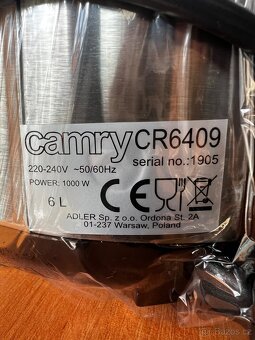 Camry CR 6409 - multifunkční hrnec - 9